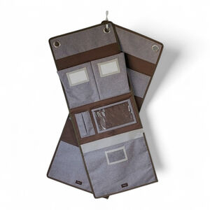 Thirty One Bags 3M Hang-Up Over the Door Multi Pocket Canvas Organizer (2 pcs)